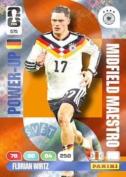 Florian Wirtz Germany Panini FIFA World Cup 2026 Adrenalyn XL Midfield Maestros #575